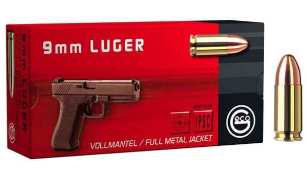 Pistolenpatrone GECO 9mm Luger Pistolenpatrone GECO 9mm Luger