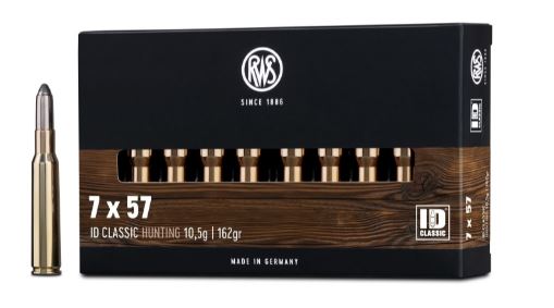 Büchsenpatrone RWS 6,5x55 Büchsenpatrone RWS 6,5x55