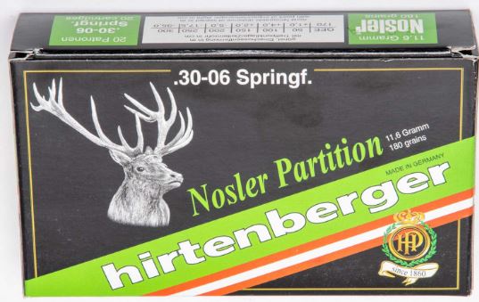 Büchsenpatrone HIRTENBERGER .30-06 Spring. Büchsenpatrone HIRTENBERGER .30-06 Spring.