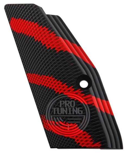Griffschalen SP01 Alu schwarz/rot Griffschalen SP01 Alu schwarz/rot