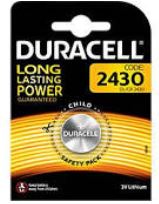 Batterie DURACELL Knopfzelle 2430 Batterie DURACELL Knopfzelle 2430