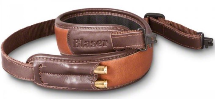 Gewehrriemen BLASER Euroöse Leder braun Gewehrriemen BLASER Euroöse Leder braun