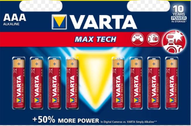 Batterie VARTA Long Life Max Tech AAA Batterie VARTA Long Life Max Tech AAA