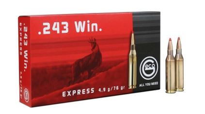 Büchsenpatrone GECO .243 Win. Büchsenpatrone GECO .243 Win.